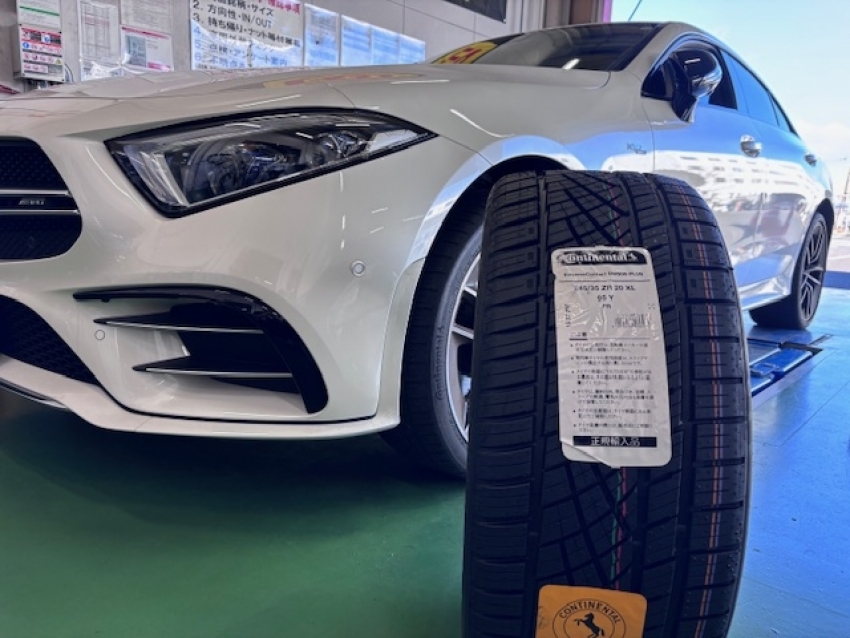AMG CLS53のタイヤ交換 DWS06をインストール！！！｜タイヤ市場宇都宮